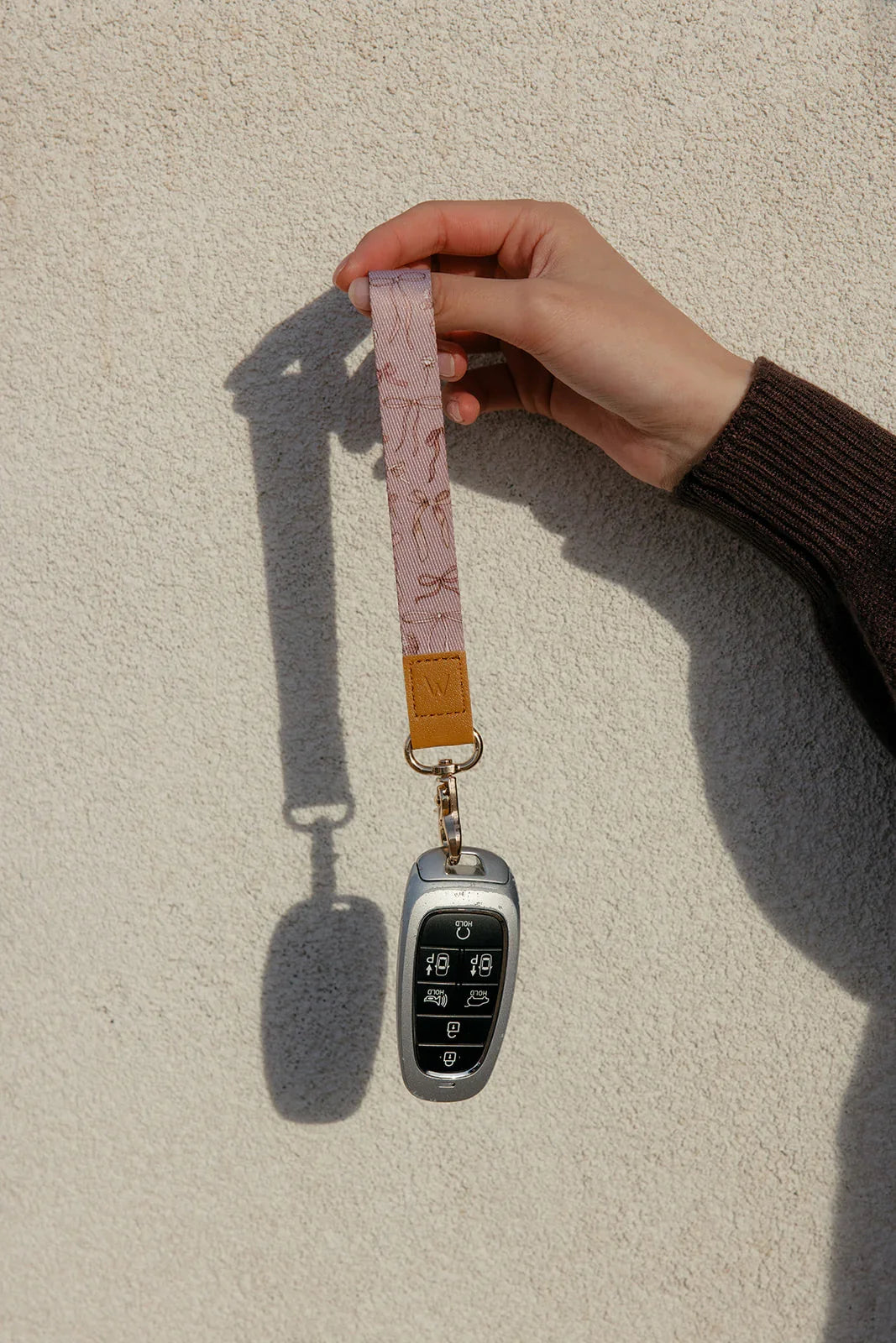 Blush and Bows Wrist Lanyard