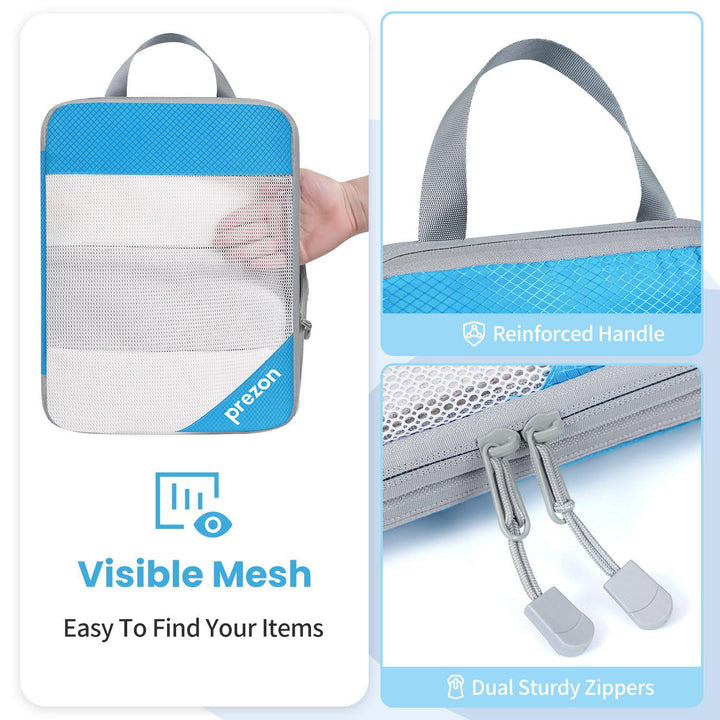 TravelWise Pack & Compress Cube Set - DOKUTRONIX