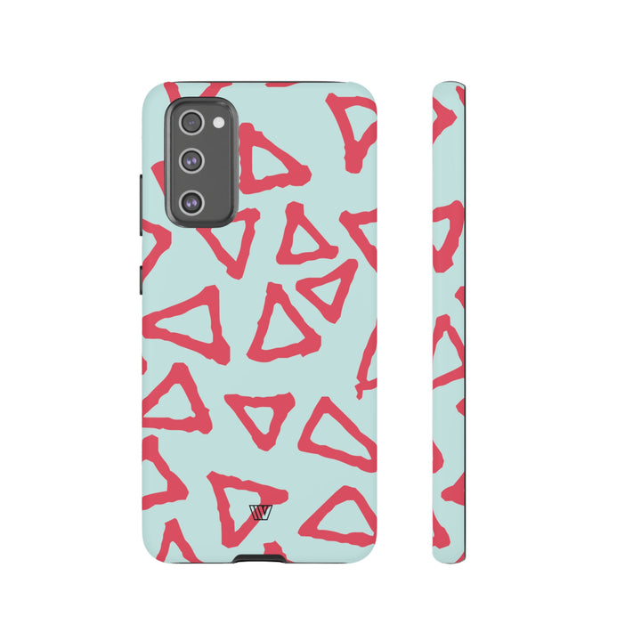TRIANGLE DOODLE | Tough Phone Case