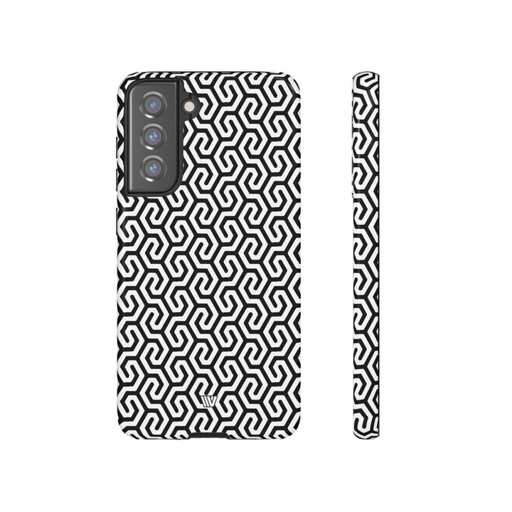 TWISTED GRID | Tough Phone Case