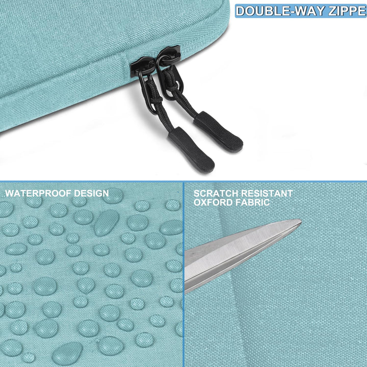 Gray Shockproof 13.3 Laptop Sleeve & Accessory Bag