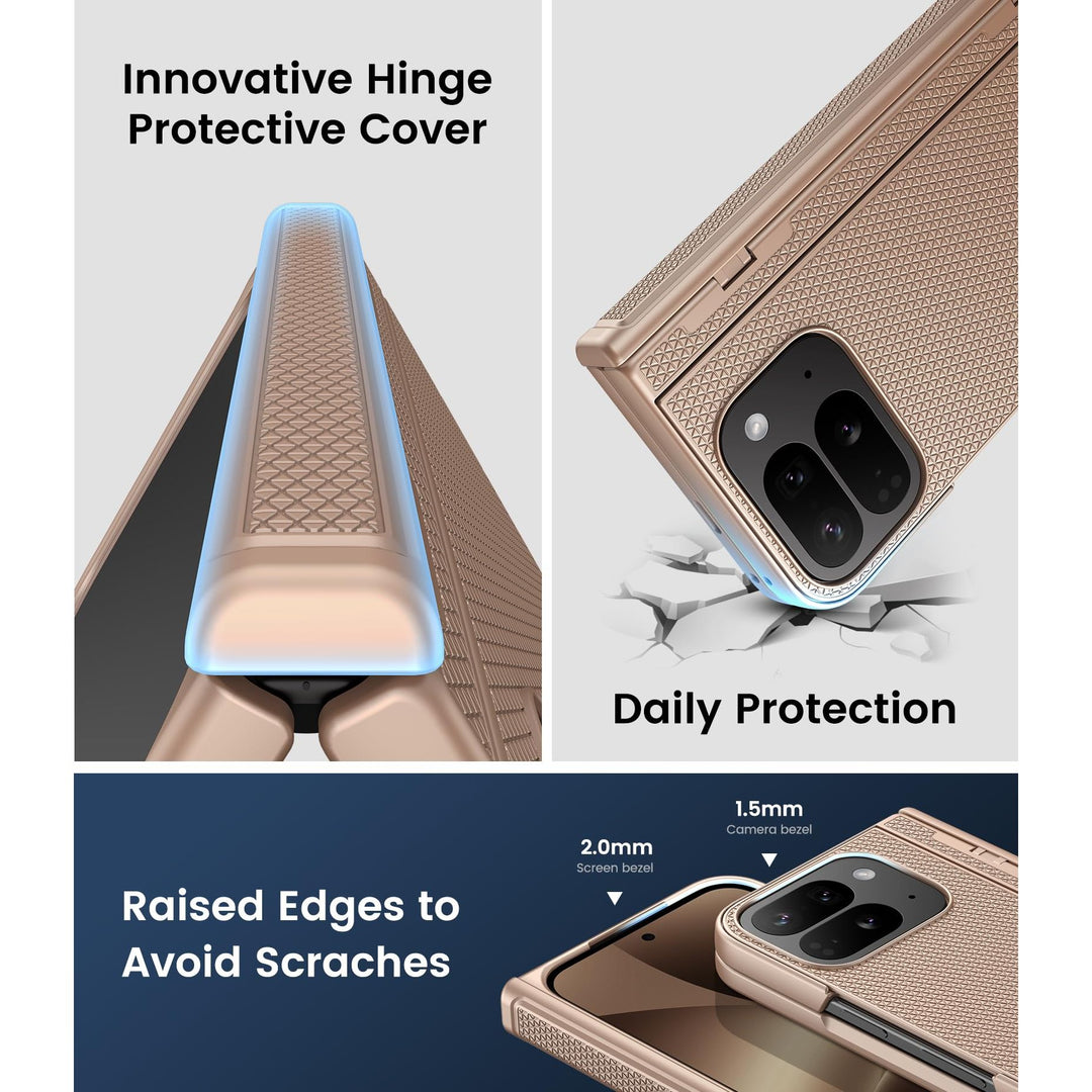 Pixel 10 Pro Fold Rugged Case with Stand & Protector - DOKUTRONIX