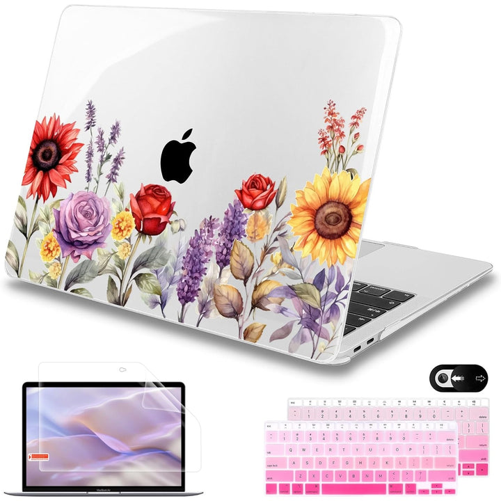 Mektron Dahlia MacBook Air Case & Protector Set