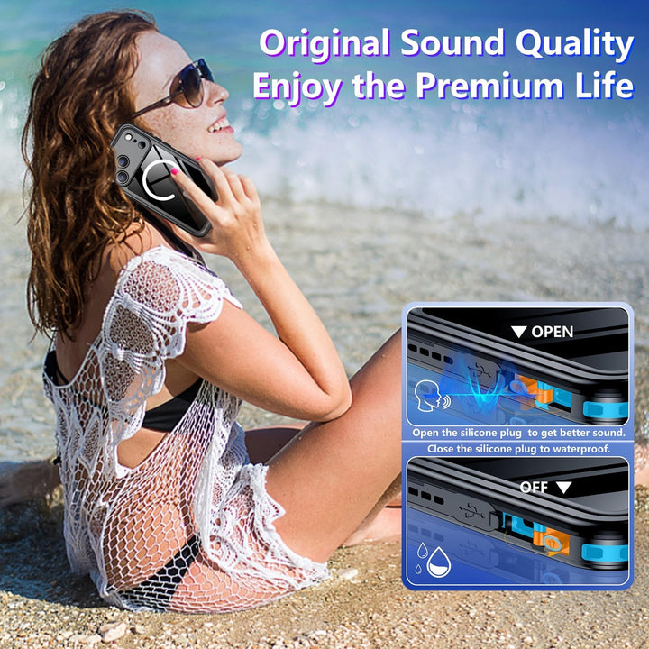 Temdan iPhone 17 Pro Max Case - Waterproof & Shockproof