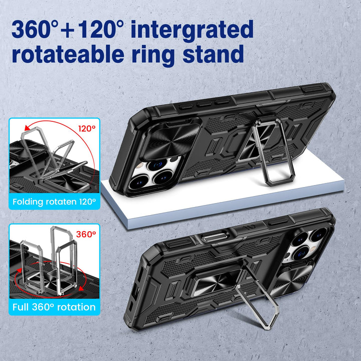 VEGO Armor Case for iPhone 16 Pro Max - Black