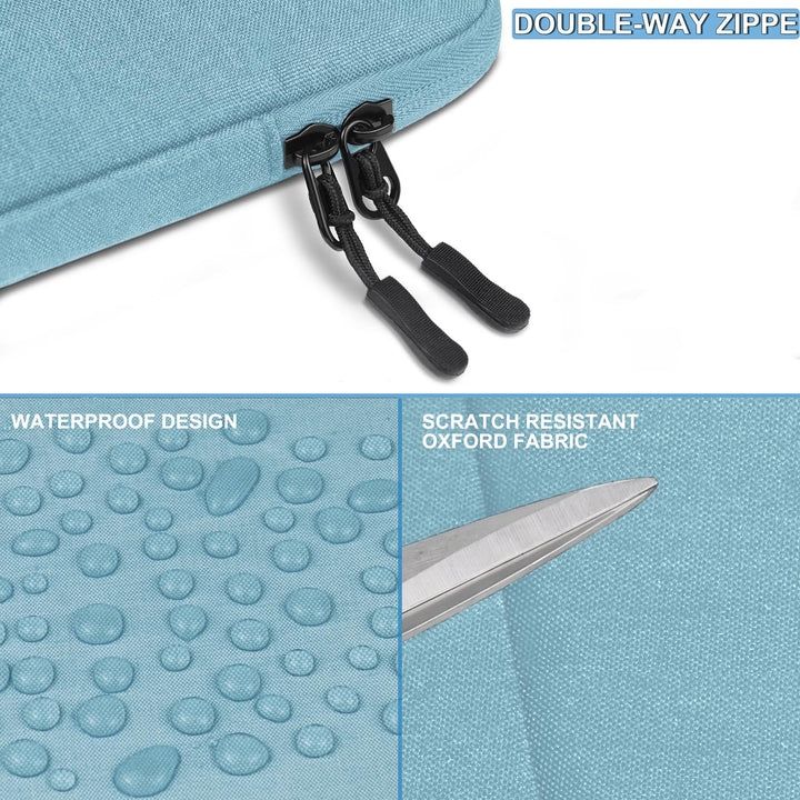 Gray Shockproof 13.3 Laptop Sleeve & Accessory Bag