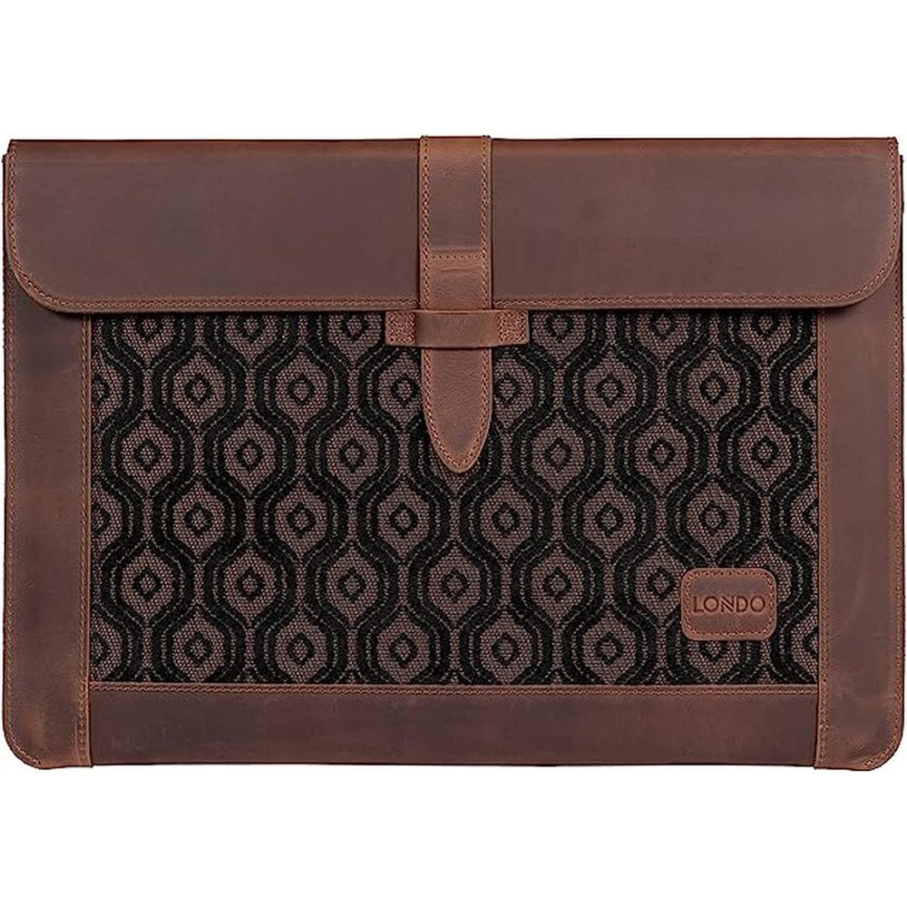 Cinnamon Leather MacBook Sleeve - DOKUTRONIX