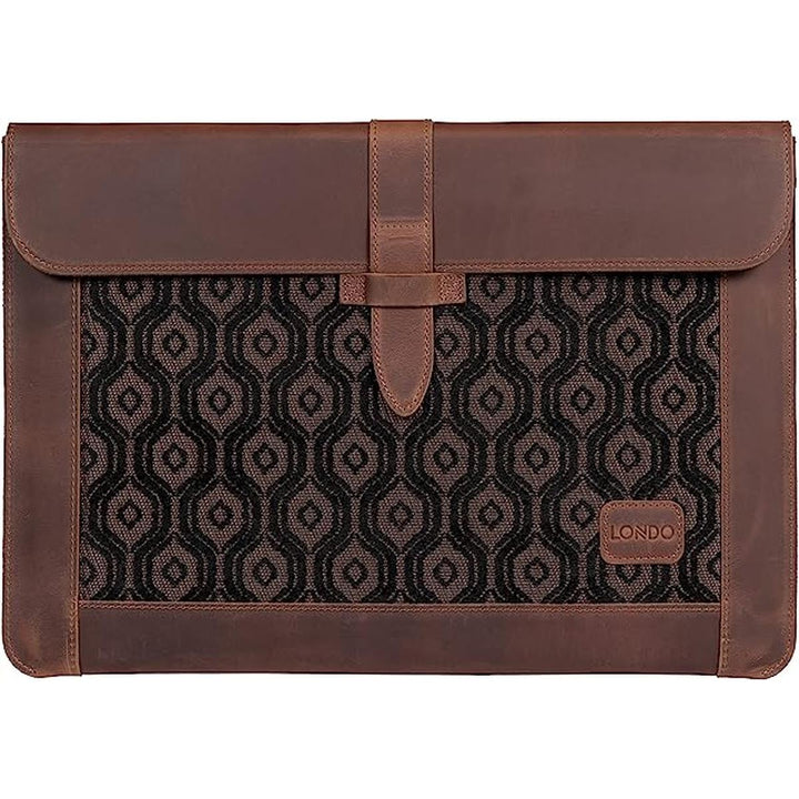 Cinnamon Leather MacBook Sleeve - DOKUTRONIX