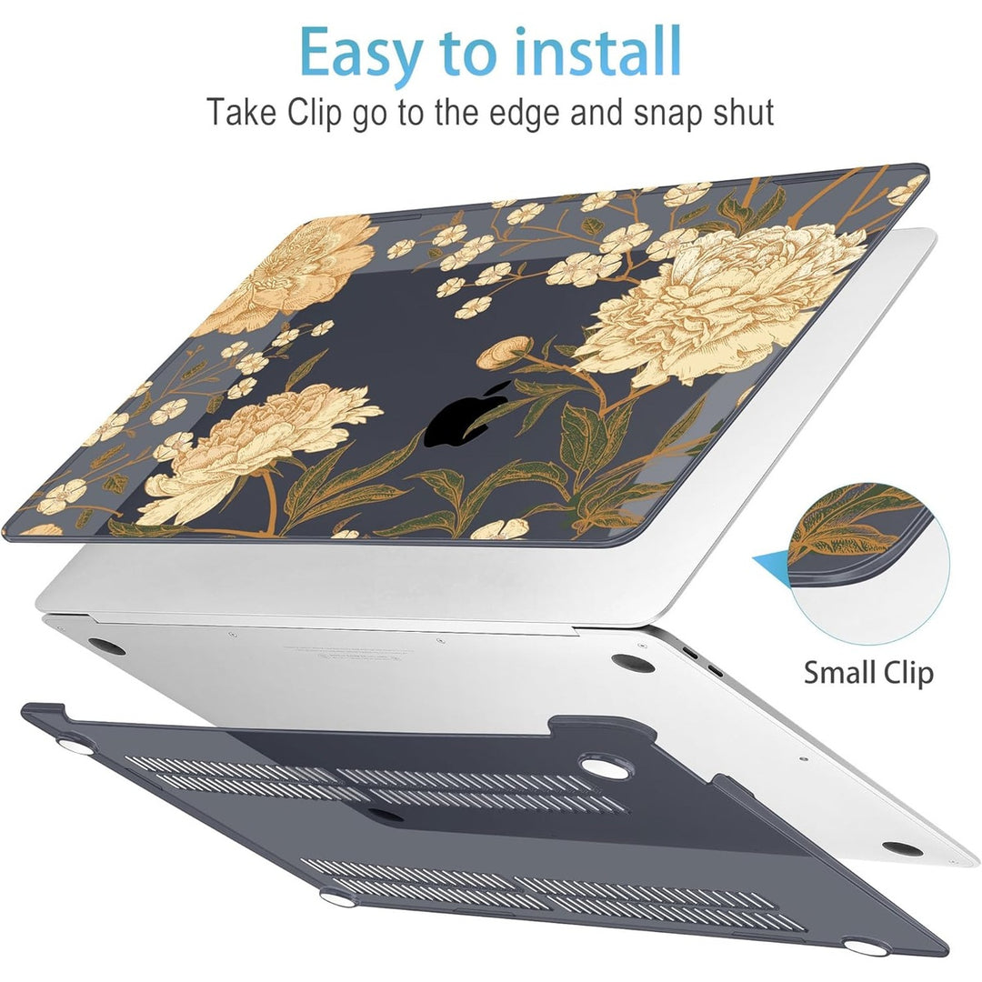 Mektron Dahlia MacBook Air Case & Protector Set