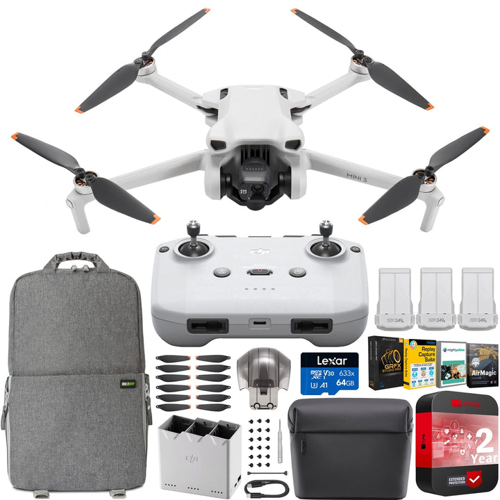 Mini 3 Drone Quad 4K Bundle