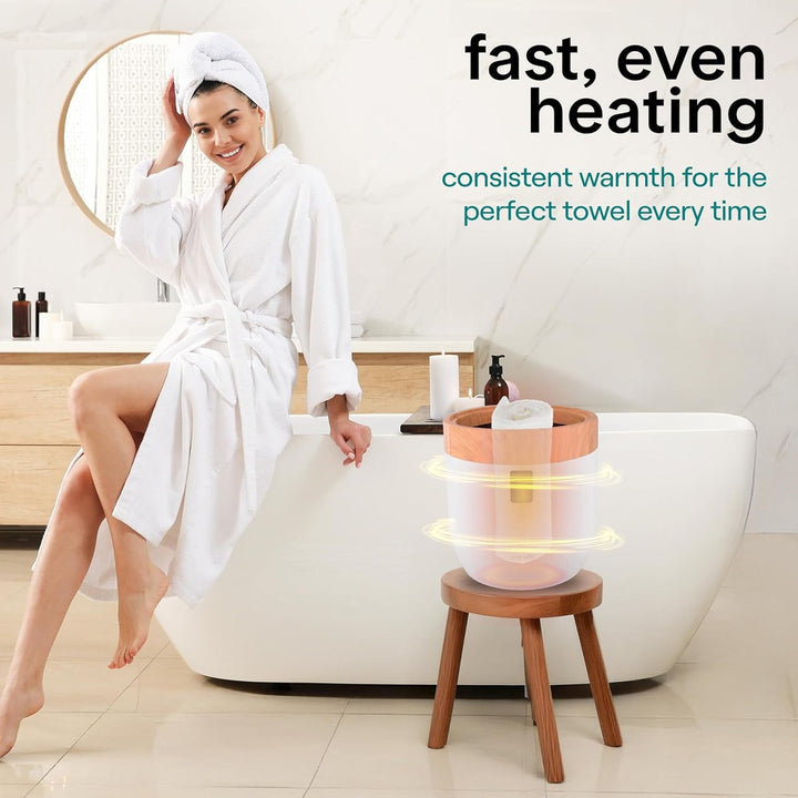 SereneLife Spa Scented Towel Warmer Deluxe