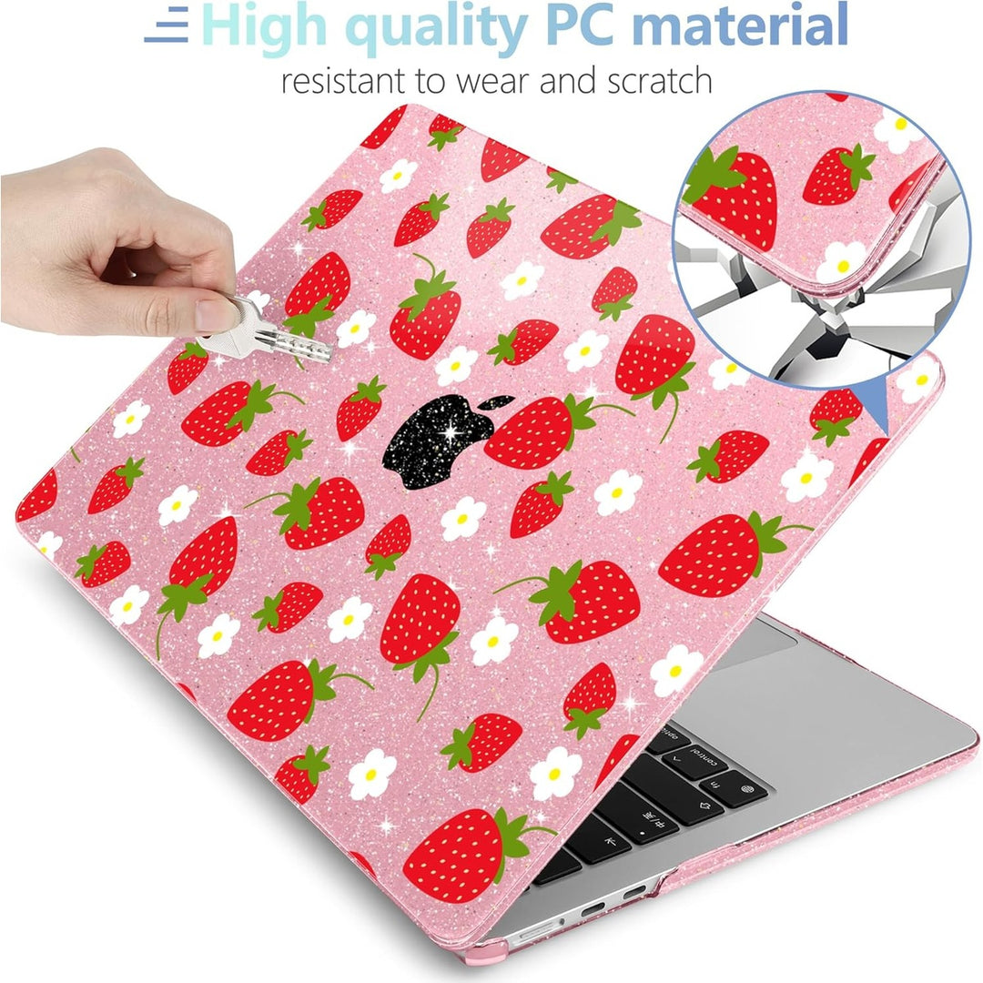 MEEgoodo Floral Hard Shell Case for MacBook Air 13