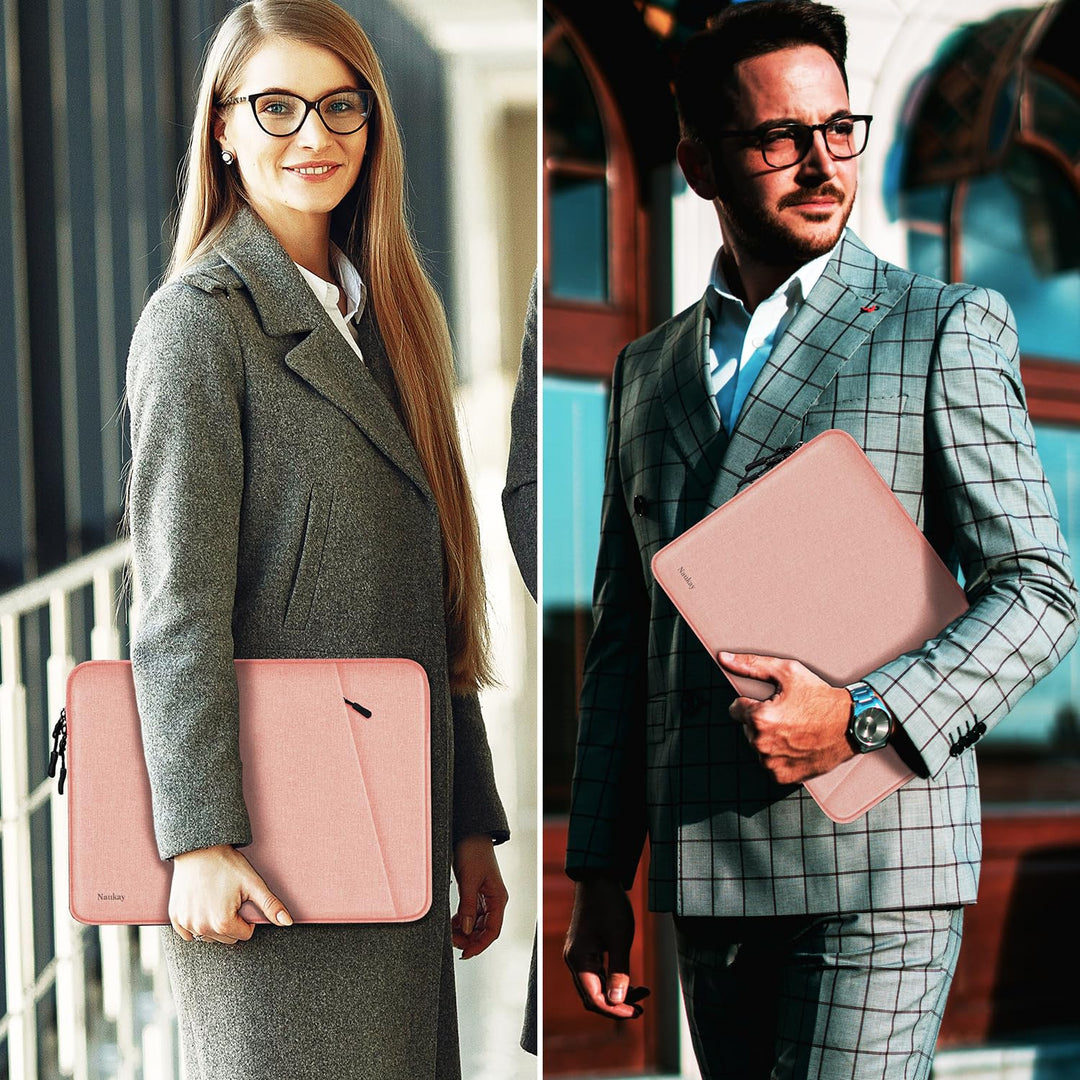 Gray Shockproof 13.3 Laptop Sleeve & Accessory Bag