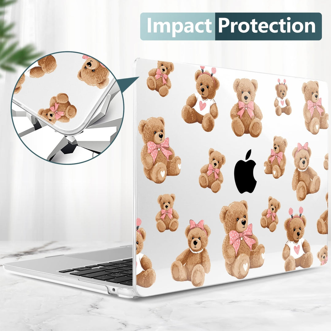 DONGKE Bows & Stars MacBook Air Hard Shell Case