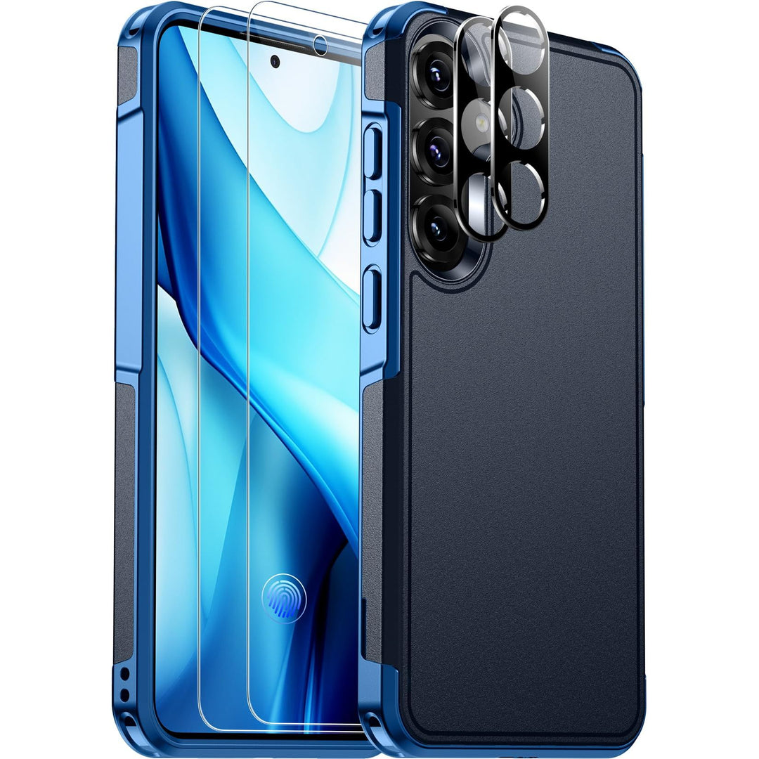 Red2Fire Designed for Samsung Galaxy A16 5G Case, [Military Grade Drop Protection] Non-Slip Heavy Duty Full Body Shockproof Protection Phone Case Galaxy A16 5G Case,Black - DOKUTRONIX