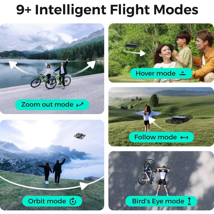 X1 CamFly Drone: Self-Flying, Foldable, Hands-Free