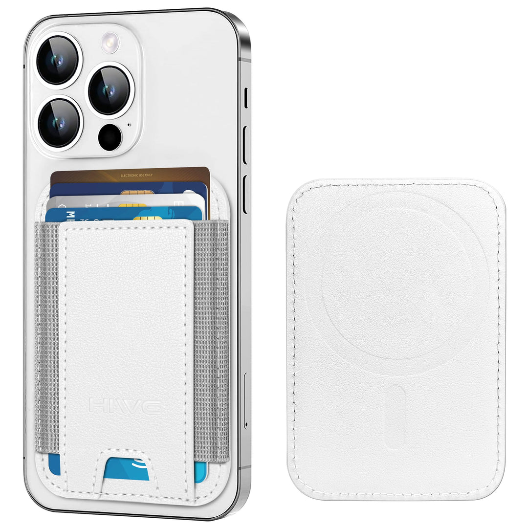 MagSafe Slim Wallet: Magnetic Leather Card Holder - DOKUTRONIX