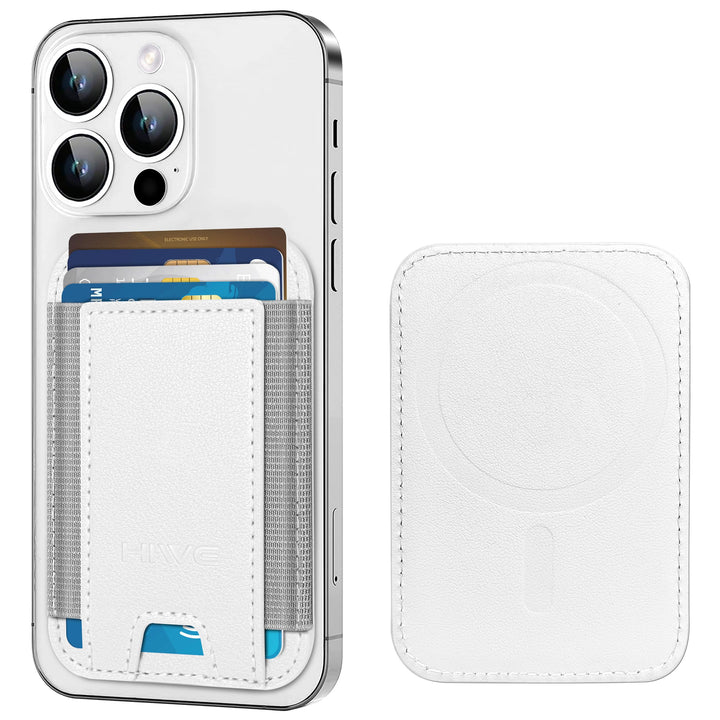 MagSafe Slim Wallet: Magnetic Leather Card Holder - DOKUTRONIX