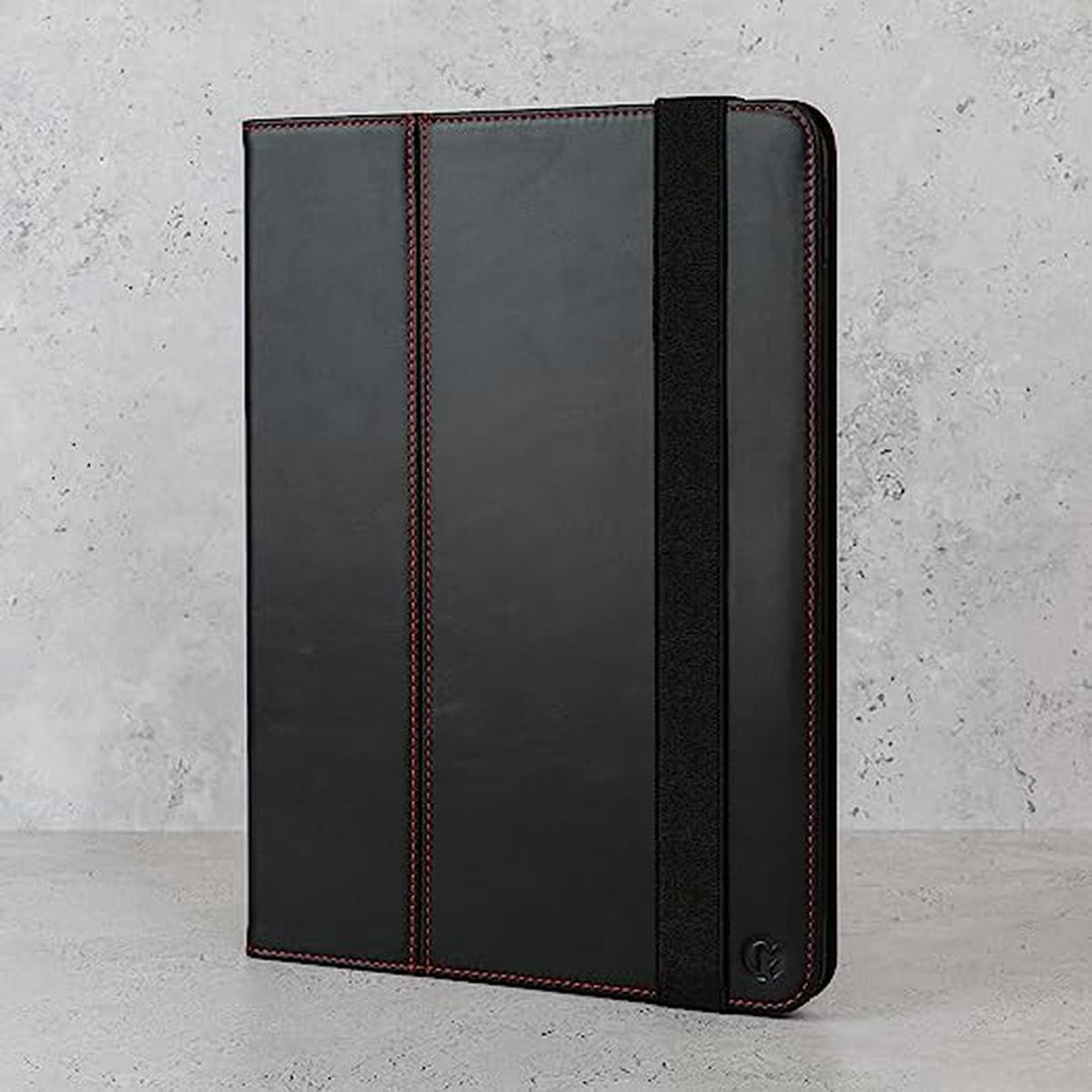 Casemade Luxe iPad 10.2 Leather Case - Black - DOKUTRONIX