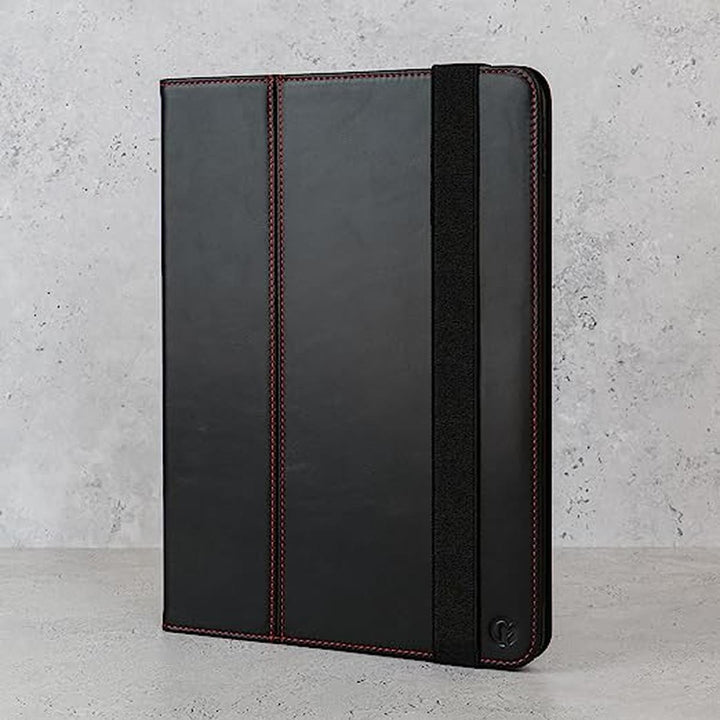 Casemade Luxe iPad 10.2 Leather Case - Black - DOKUTRONIX