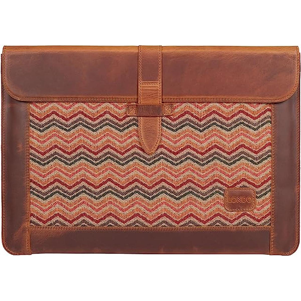 Londo Camel Leather MacBook Sleeve - 14/13/12.9 - DOKUTRONIX