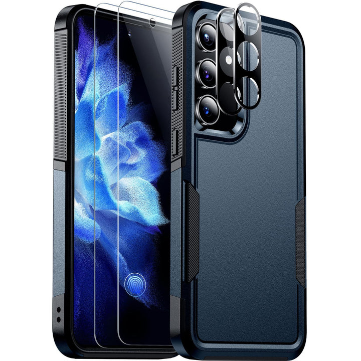 Red2Fire Designed for Samsung Galaxy A16 5G Case, [Military Grade Drop Protection] Non-Slip Heavy Duty Full Body Shockproof Protection Phone Case Galaxy A16 5G Case,Black - DOKUTRONIX