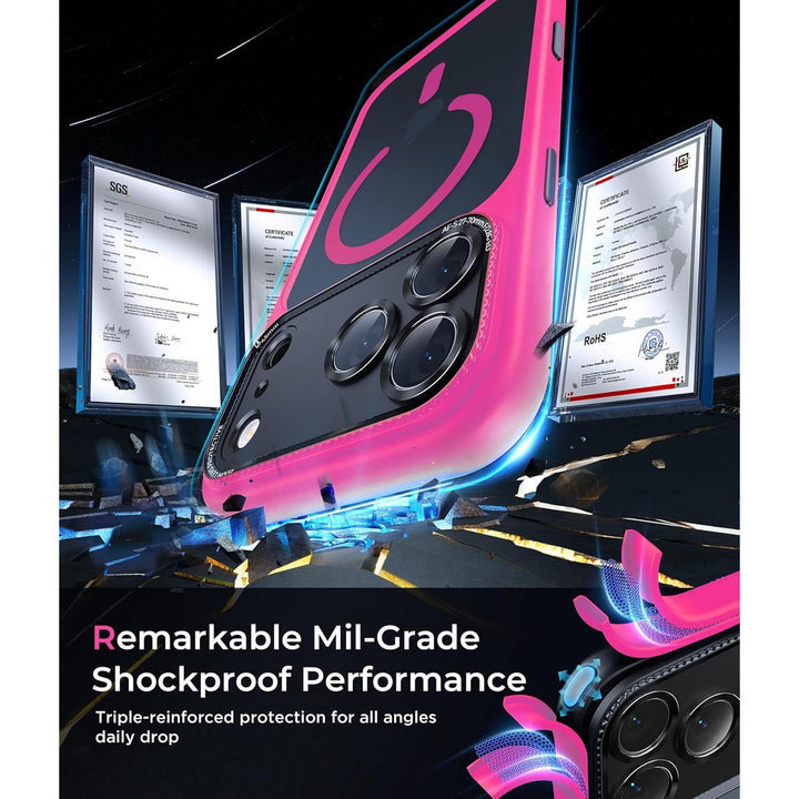 MagGrip Armor Case: iPhone 17 Pro Max - Orange