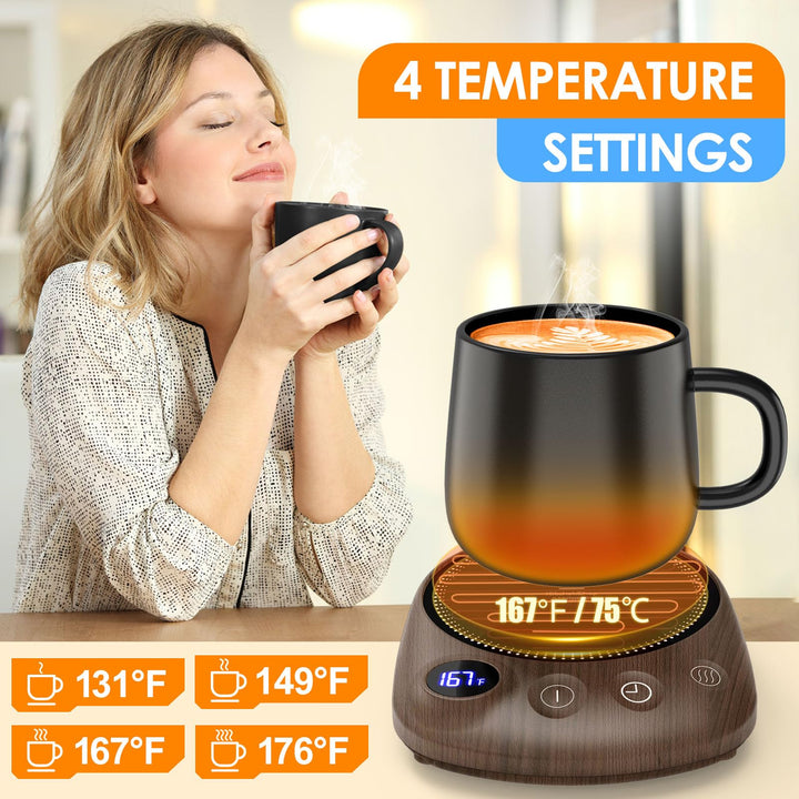 SmartHeat Mug Warmer: Fast, Safe & Versatile