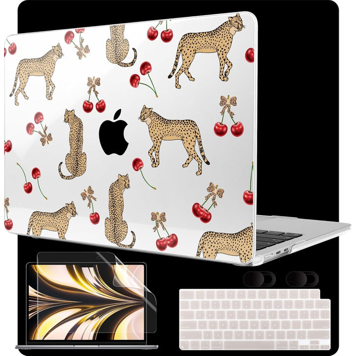MEEgoodo Floral Hard Shell Case for MacBook Air 13