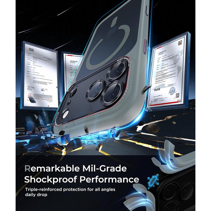 MagGrip Armor Case: iPhone 17 Pro Max - Orange