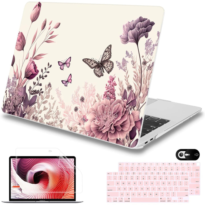 Mektron Dahlia MacBook Air Case & Protector Set