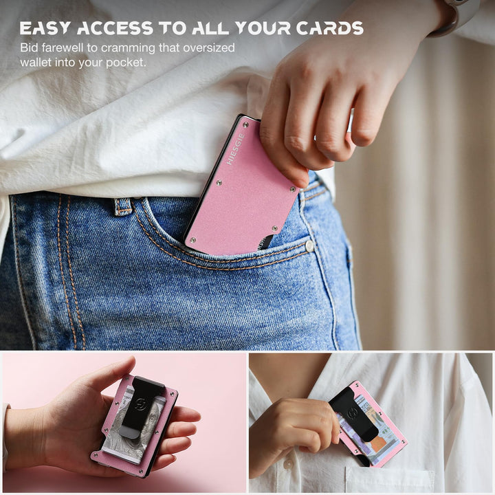 MagSafe Slim Wallet: RFID Metal Card Holder - DOKUTRONIX