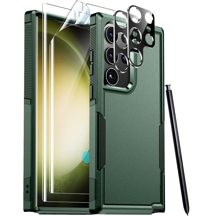 Red2Fire Designed for Samsung Galaxy A16 5G Case, [Military Grade Drop Protection] Non-Slip Heavy Duty Full Body Shockproof Protection Phone Case Galaxy A16 5G Case,Black - DOKUTRONIX