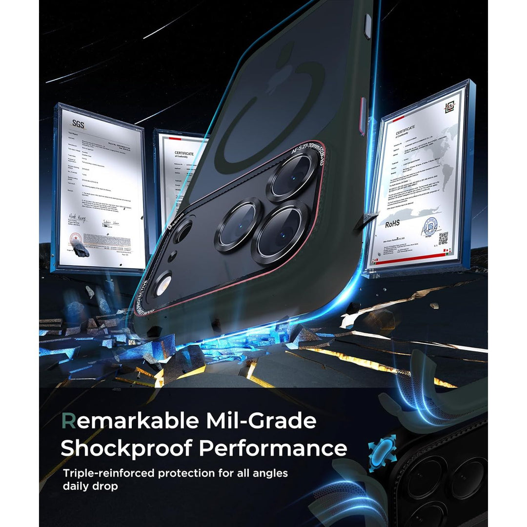 MagGrip Armor Case: iPhone 17 Pro Max - Orange