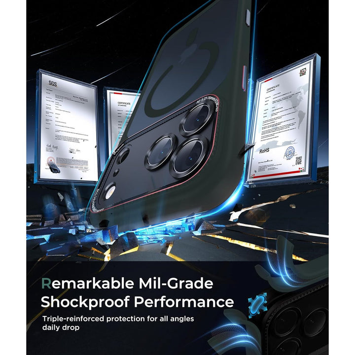 MagGrip Armor Case: iPhone 17 Pro Max - Orange