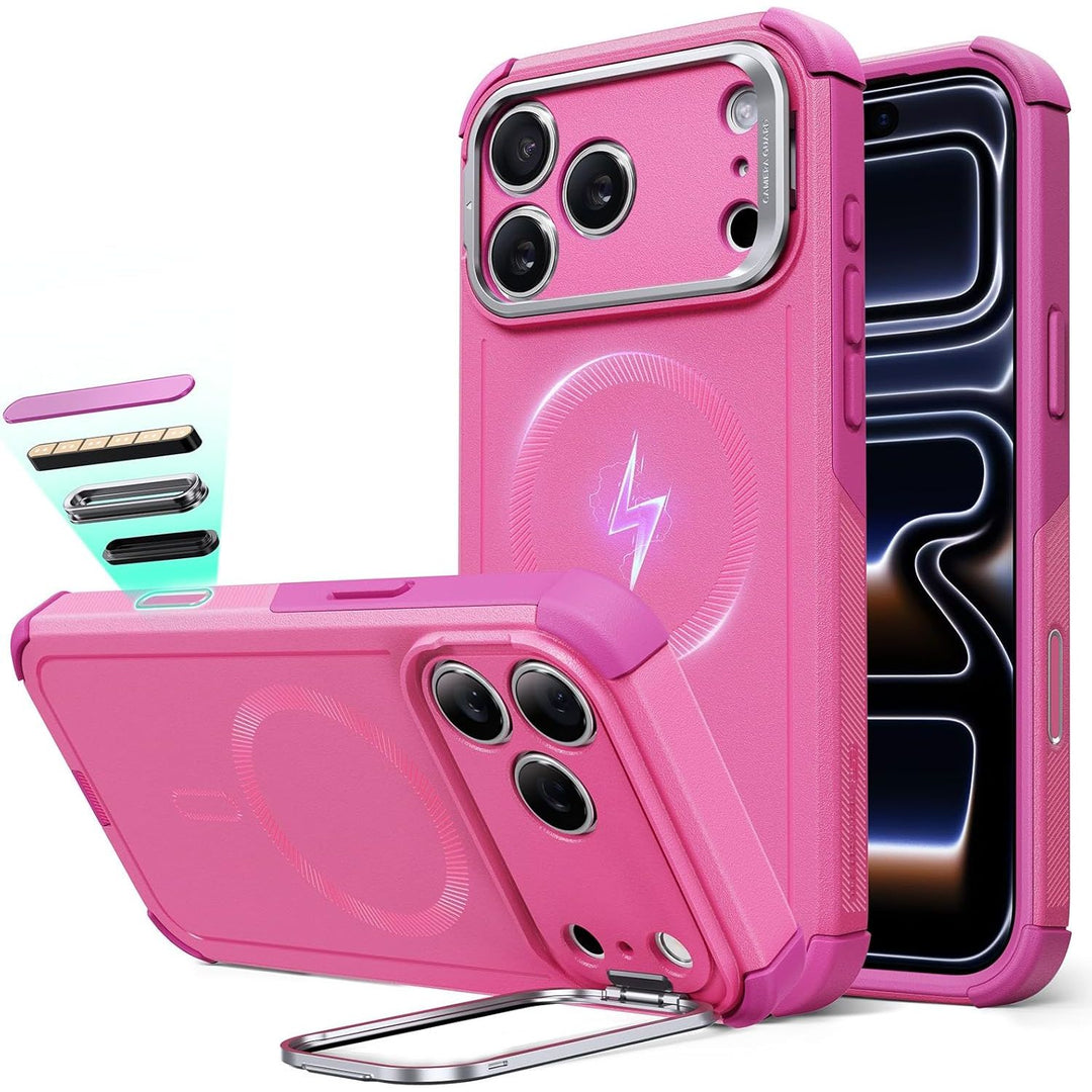 ESR Cyber Series MagSafe Stand Case, 23ft Drop, Green