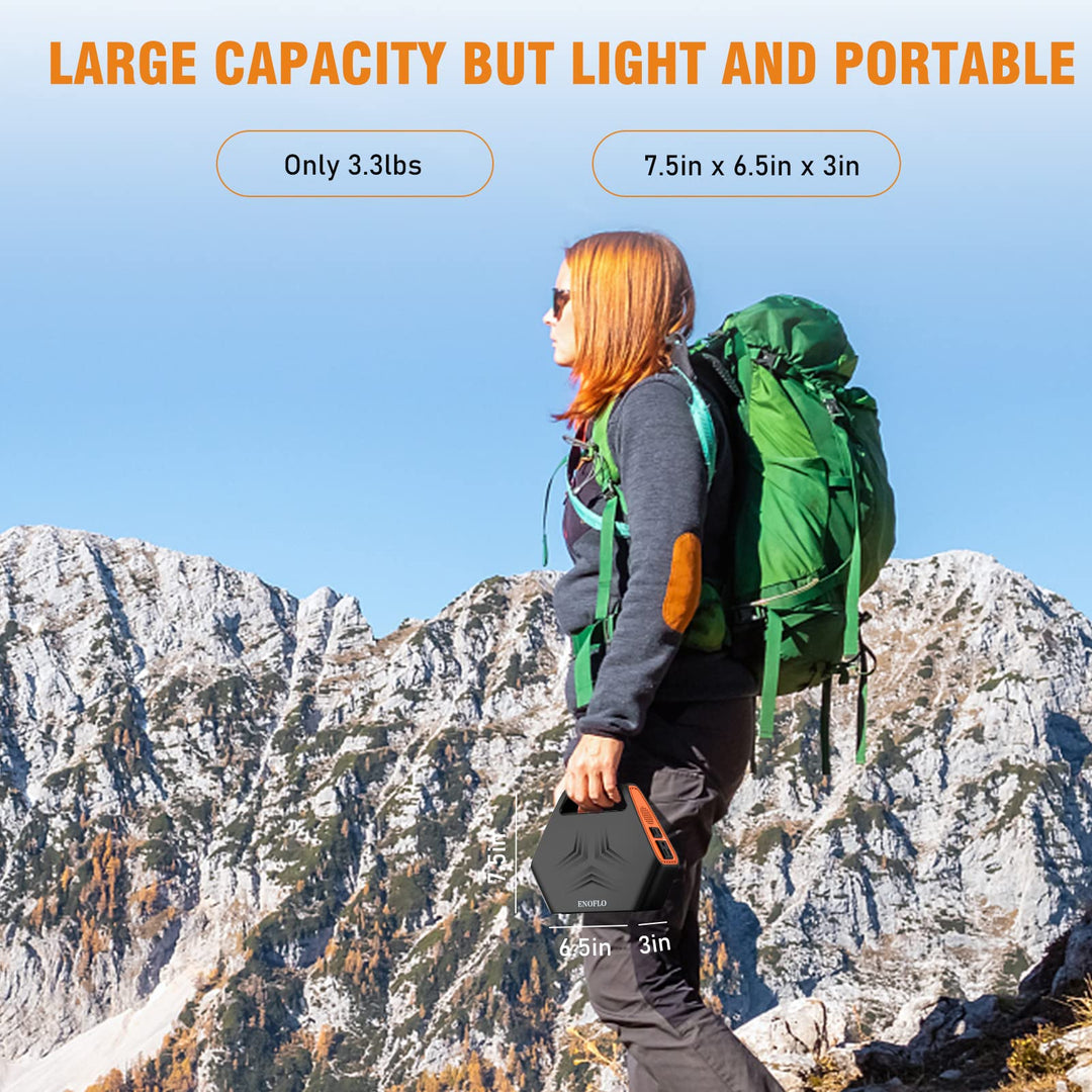 “SolarGo 97: Portable Power Hub for Adventure”