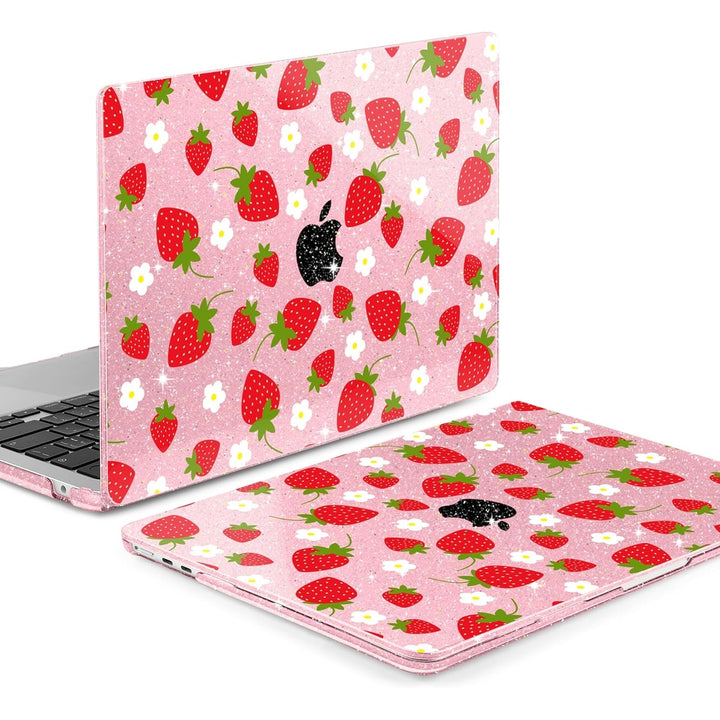 MEEgoodo Floral Hard Shell Case for MacBook Air 13