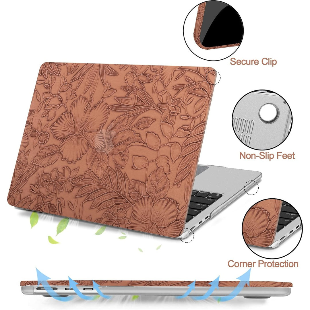 Floral Elegance MacBook Air 13.6 Case & Cover