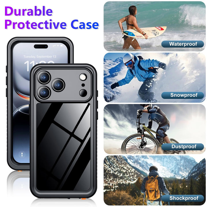 Temdan iPhone 17 Pro Max Case - Waterproof & Shockproof