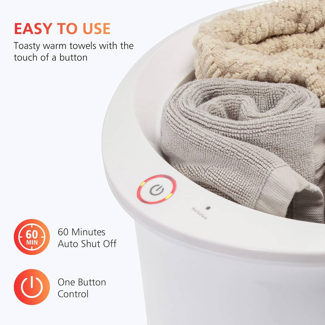 CozyHeat Towel Warmer - Quick Comfort for All