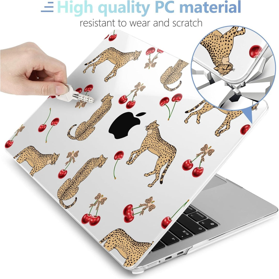 MEEgoodo Floral Hard Shell Case for MacBook Air 13