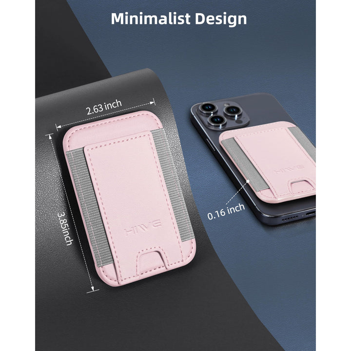 MagSafe Slim Wallet: Magnetic Leather Card Holder - DOKUTRONIX