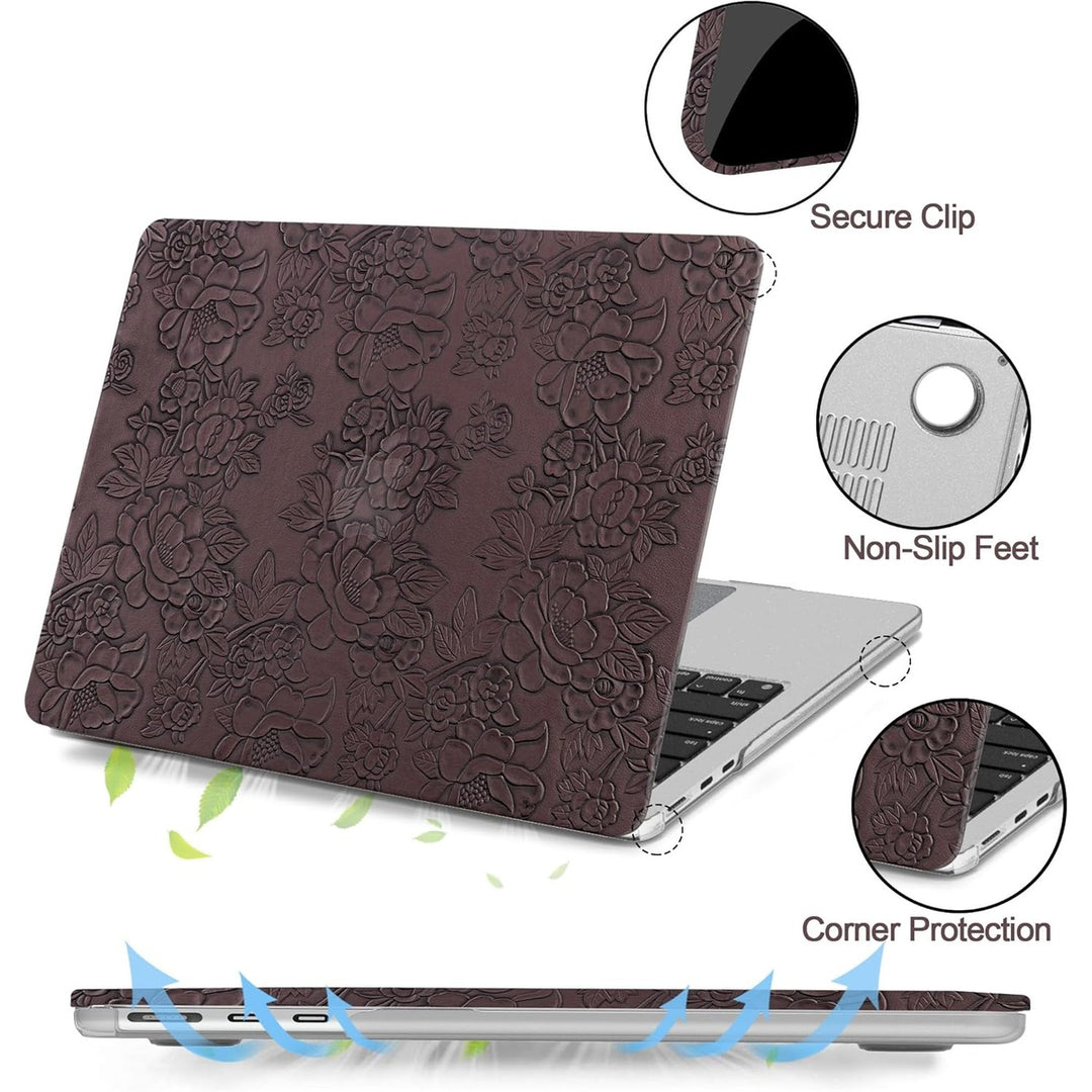 Floral Elegance MacBook Air 13.6 Case & Cover