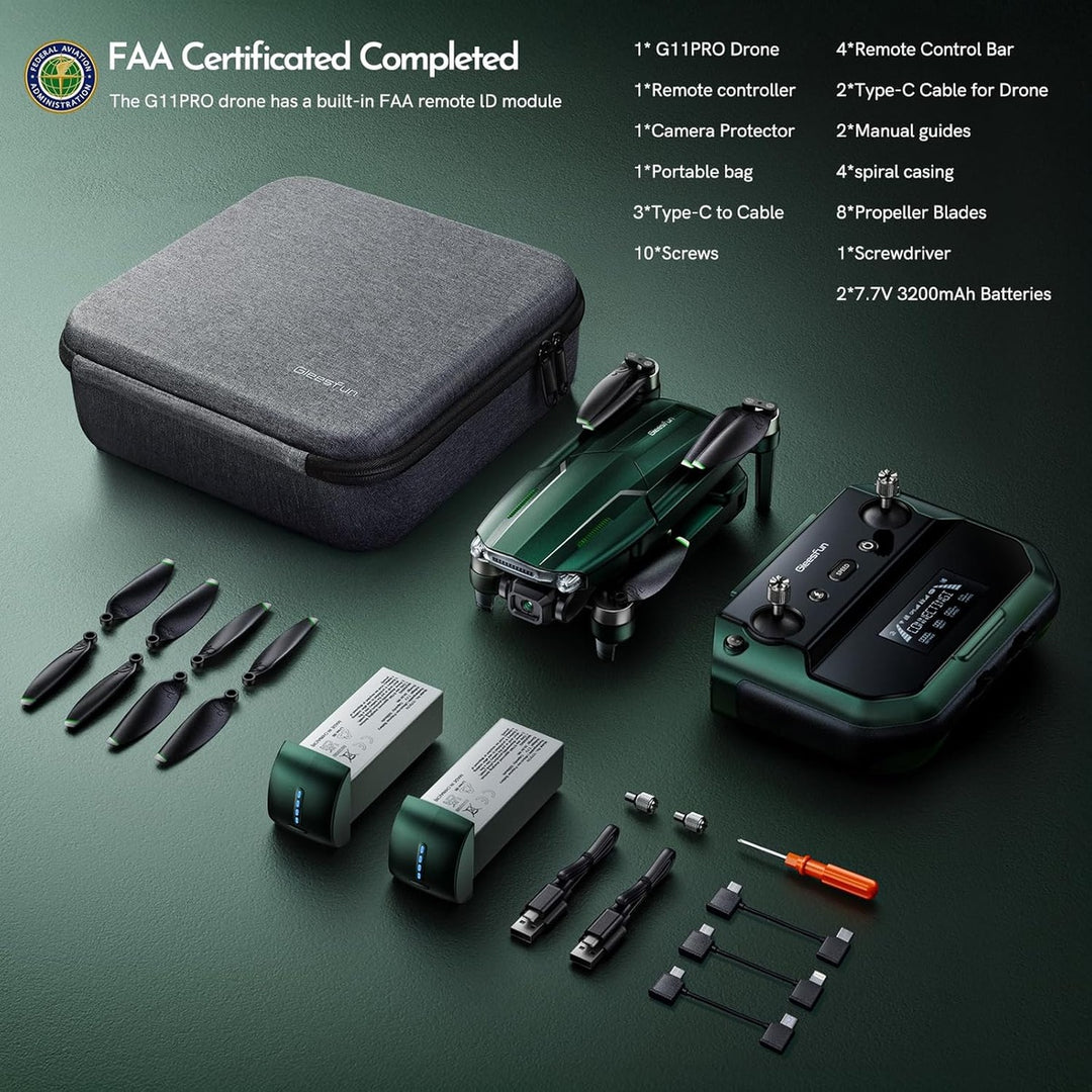 G11PRO 6K Drone: 70min Flight, 4K Video, Long Range