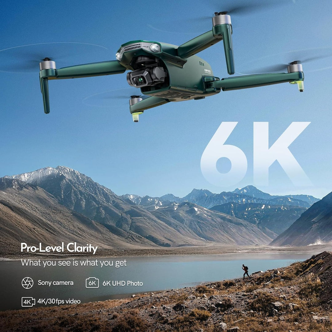 G11PRO 6K Drone: 70min Flight, 4K Video, Long Range