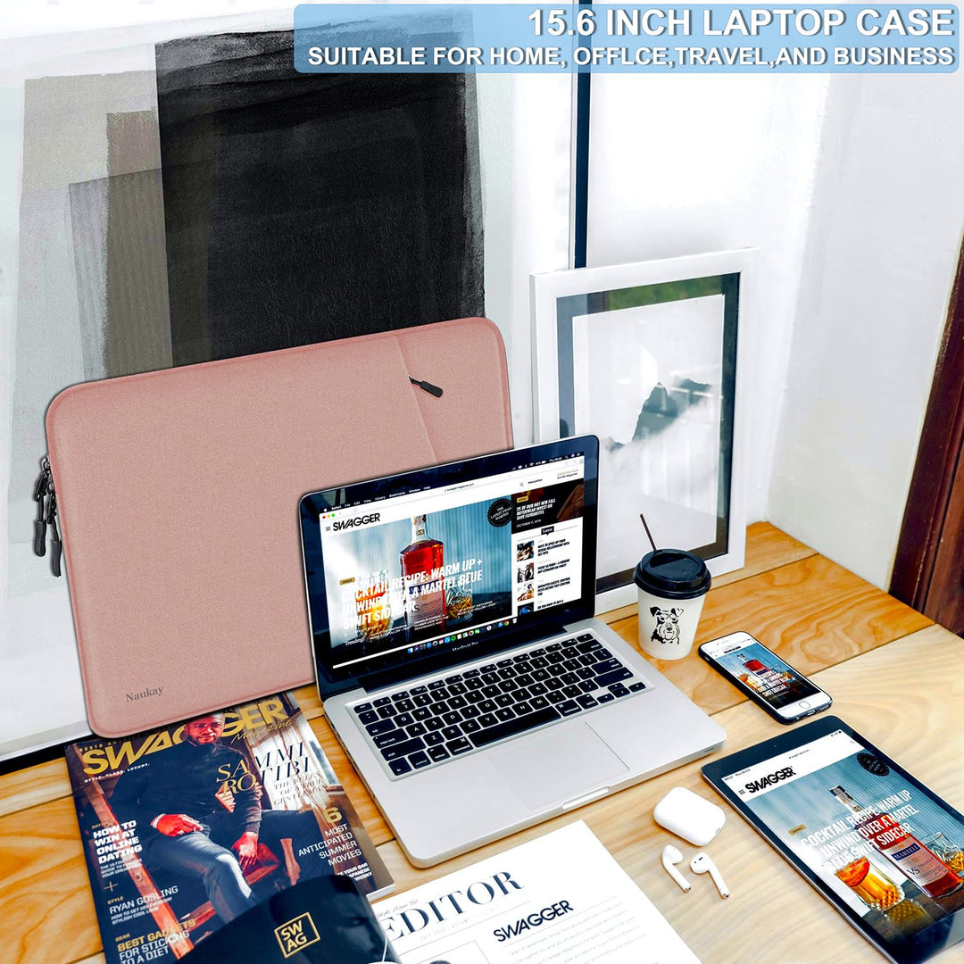 Gray Shockproof 13.3 Laptop Sleeve & Accessory Bag