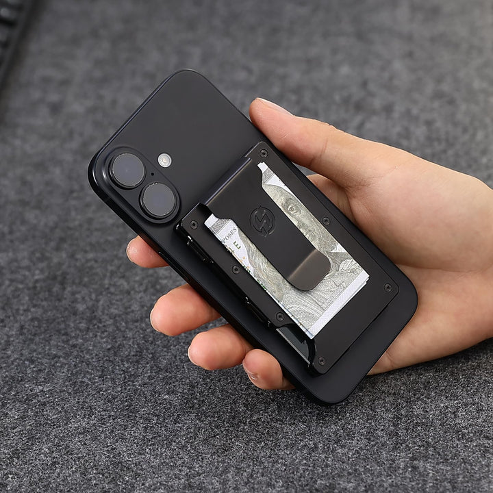 MagSafe Slim Wallet: RFID Metal Card Holder - DOKUTRONIX