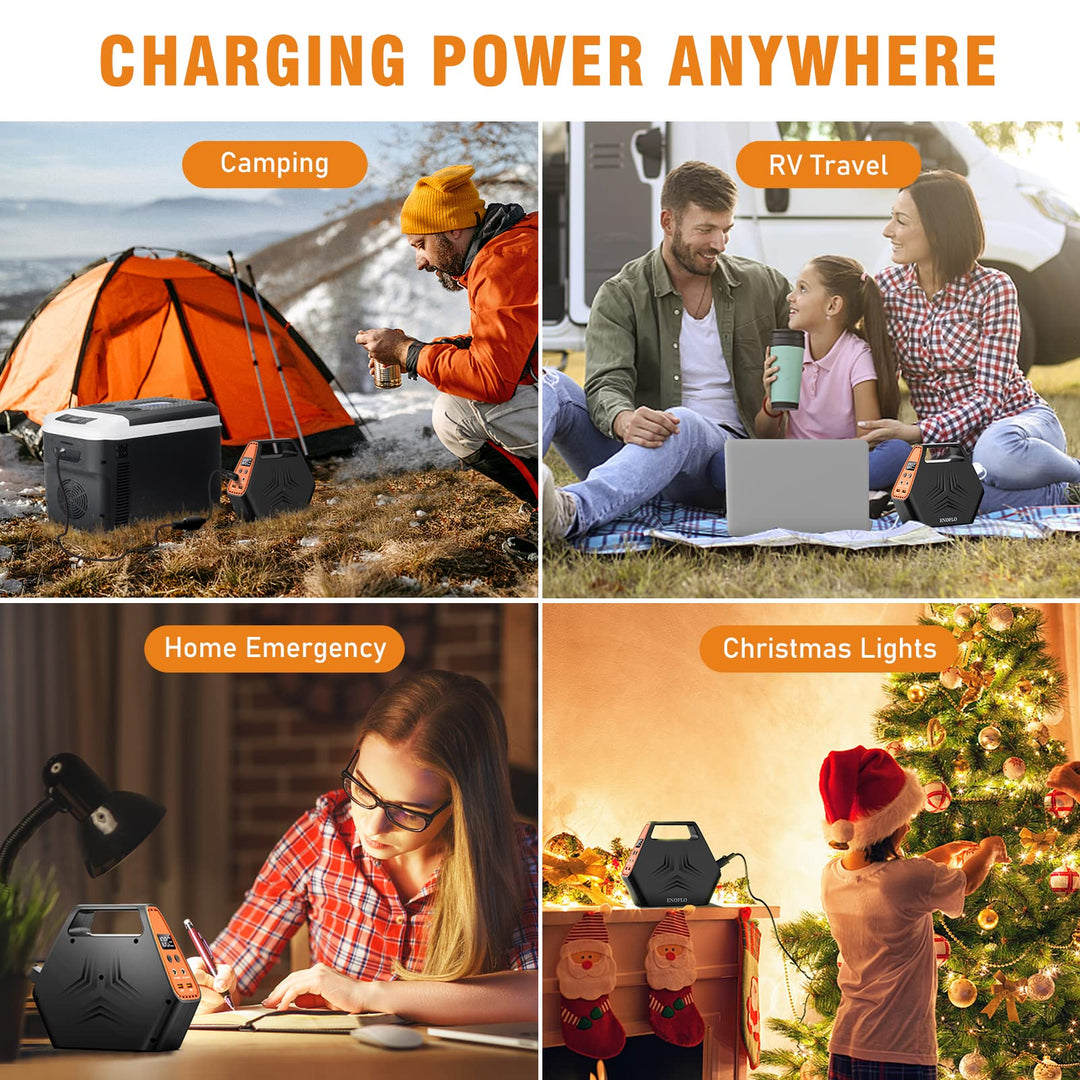 “SolarGo 97: Portable Power Hub for Adventure”