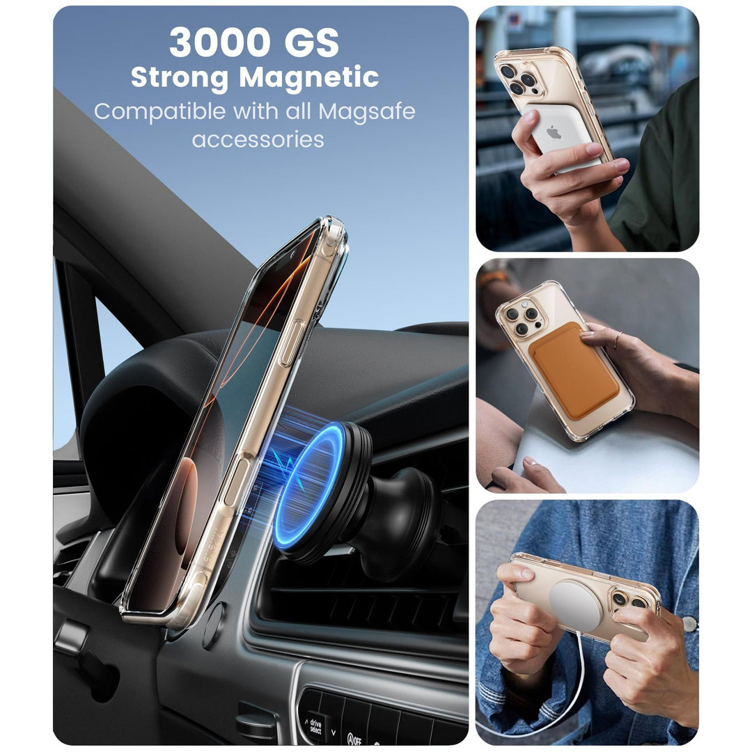 Mkeke Shield: Clear Military-Grade Case for iPhone 17